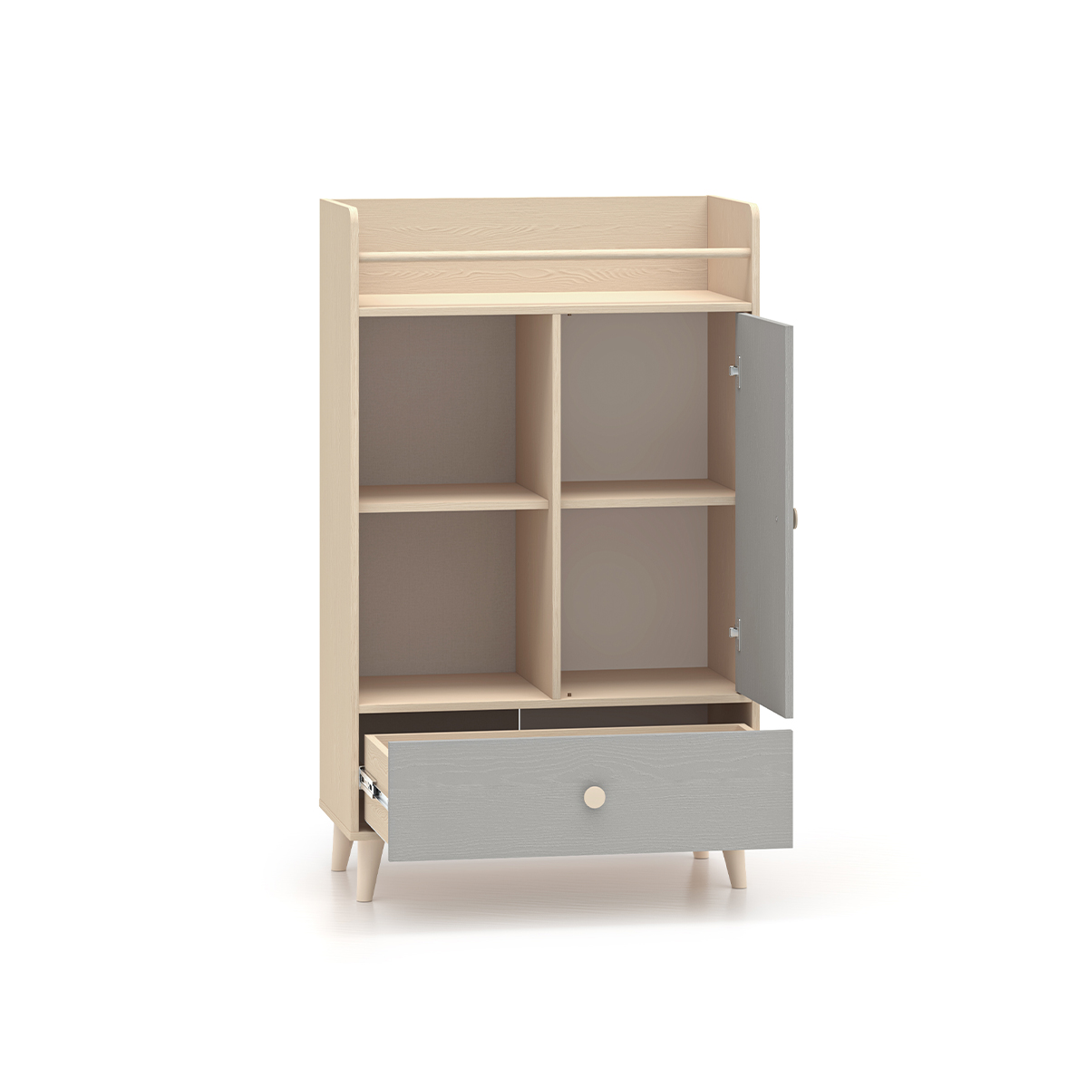 Alycia_beige_gris_bibliotheque_2