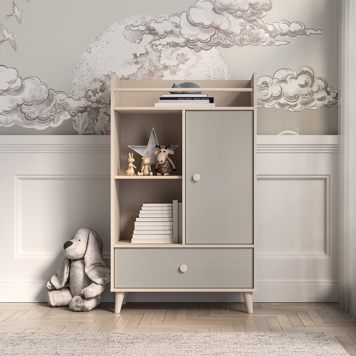 Alycia_beige_gris_bibliotheque_3