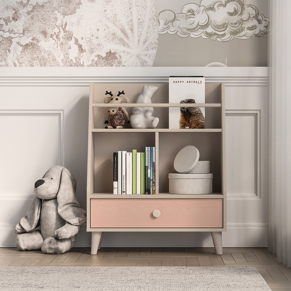 Alycia_beige_rose_petite_bibliotheque_3