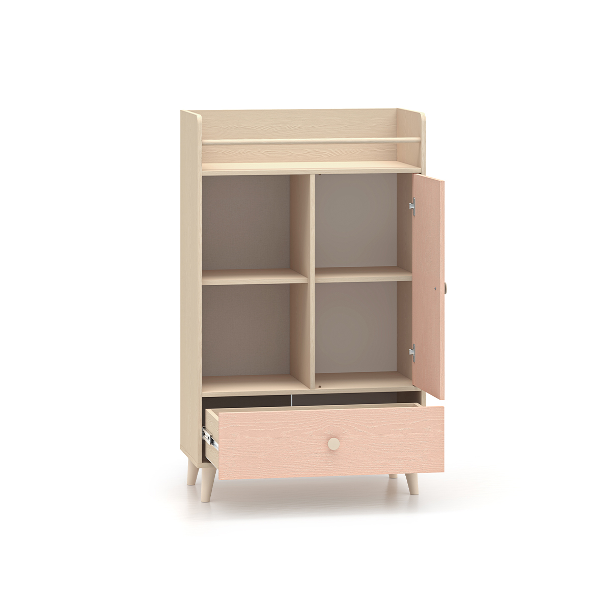 Alycia_beige_rose_bibliotheque_2