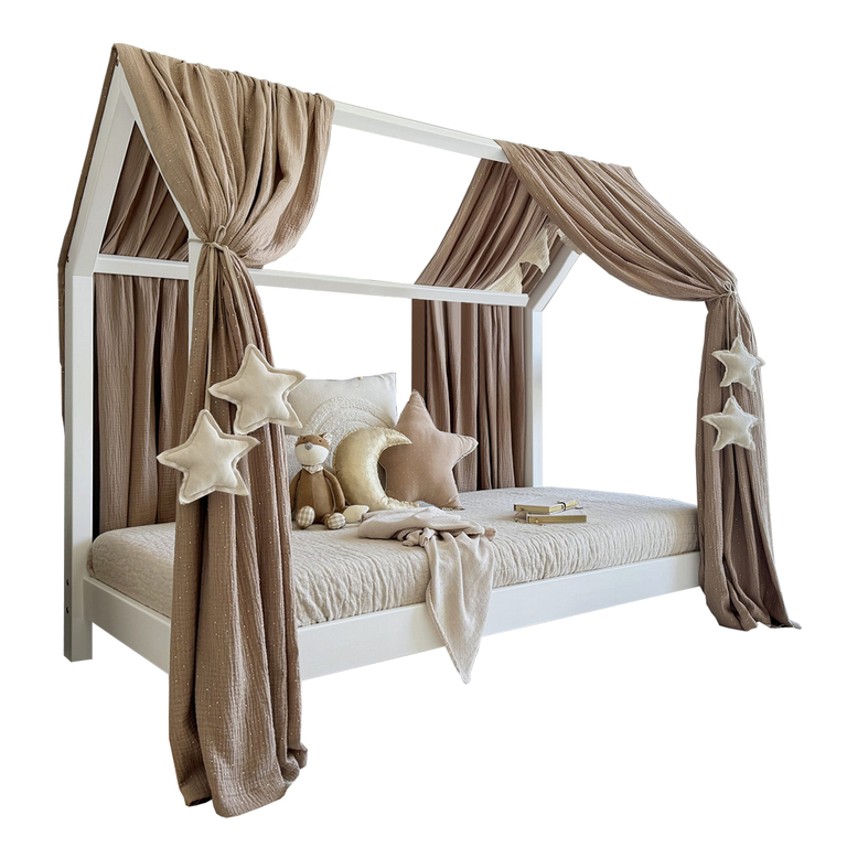 tinobed-marron-or-ciel-lit-coton-double-2