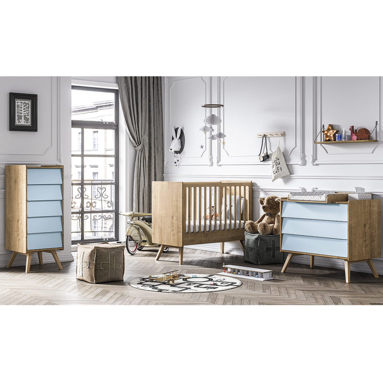 vox-vintage-pack-3p-chiffonier-commode-lit-60-120-bleu-ambiance