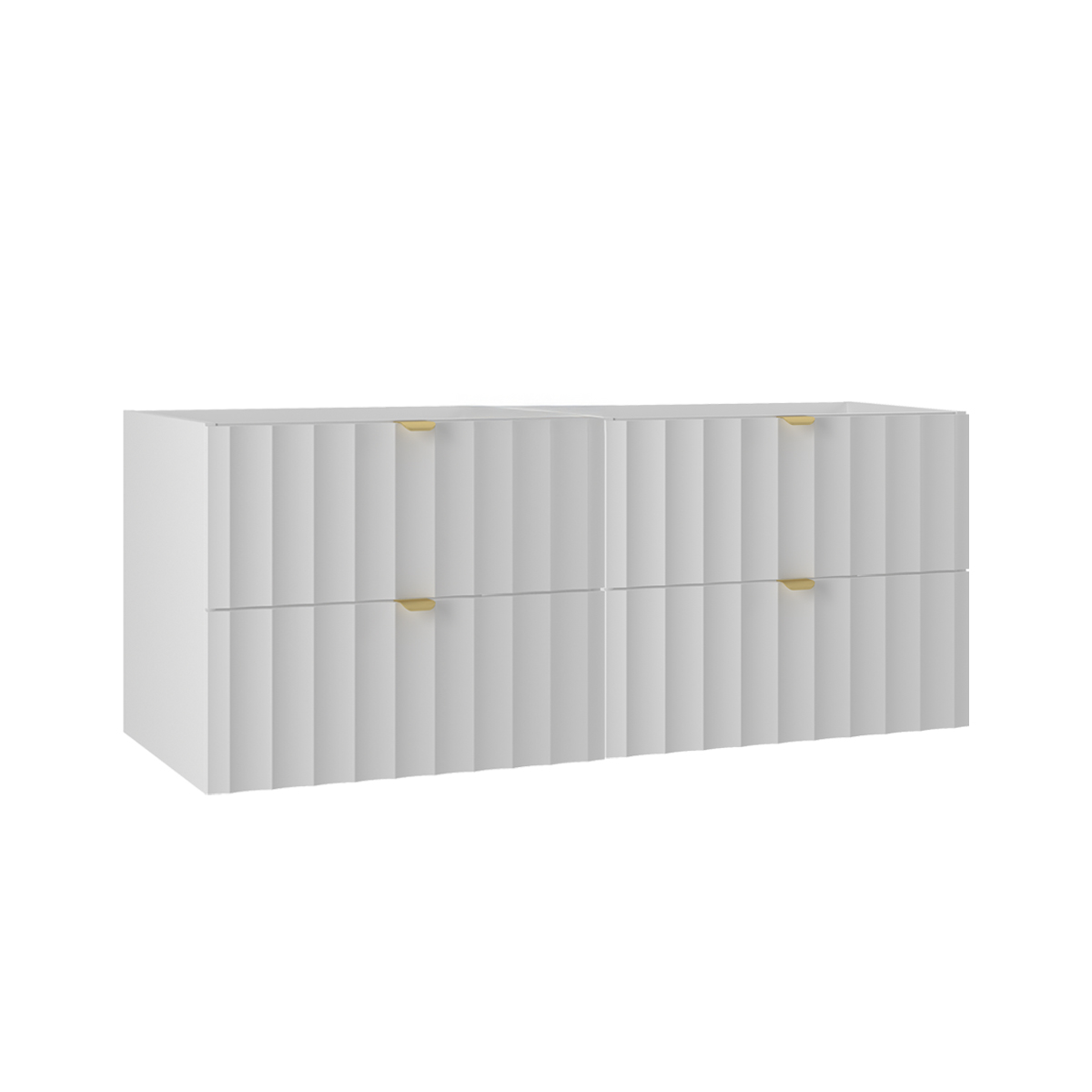Meuble sous-vasque 120cm Lexa Blanc