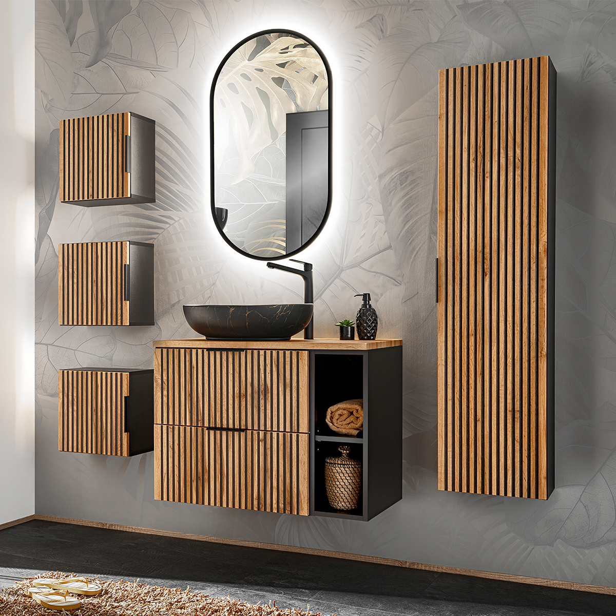 Gaia_noir_bois_armoire_murale_5