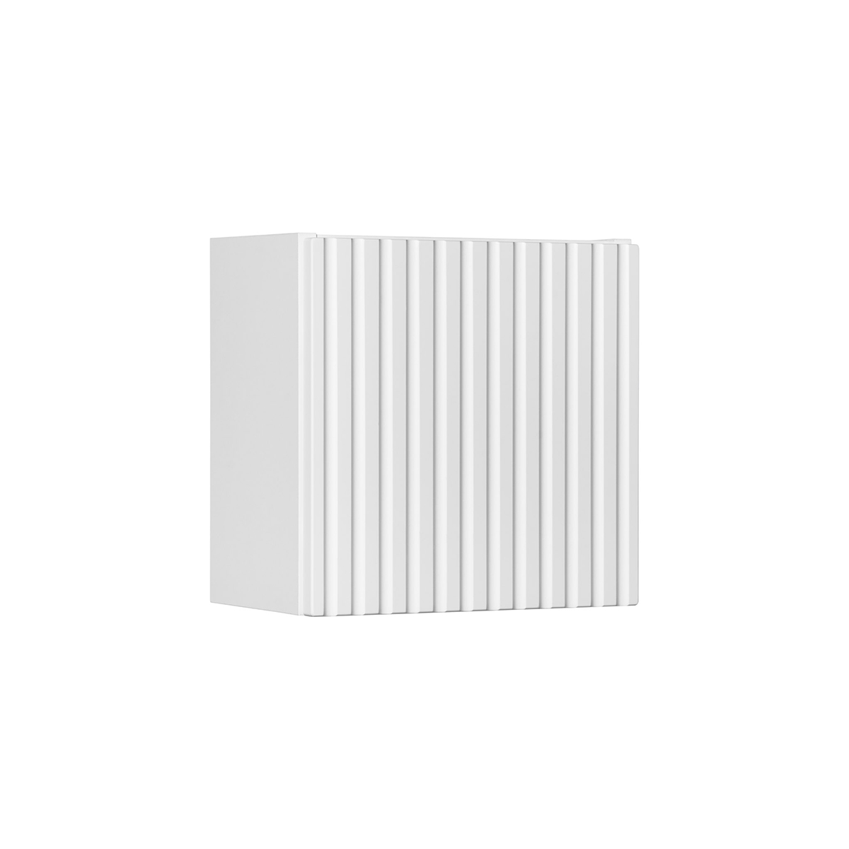 Armoire murale 1 porte Riva Blanc