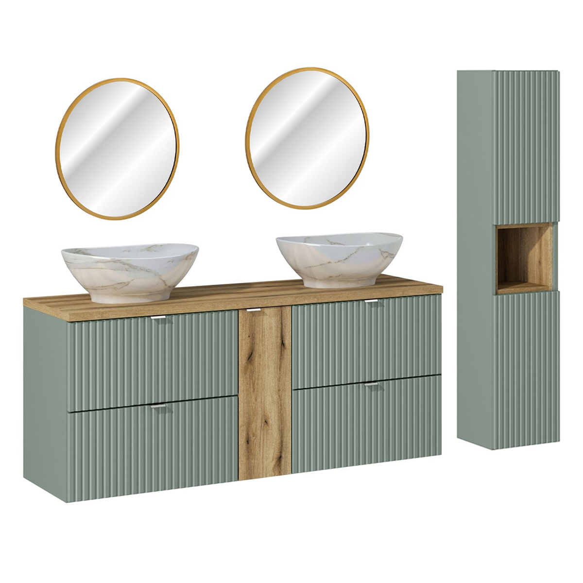 jade_vert_salle_de_bain_pack_140cm_meuble_double_vasque_niche_4_tiroirs_1