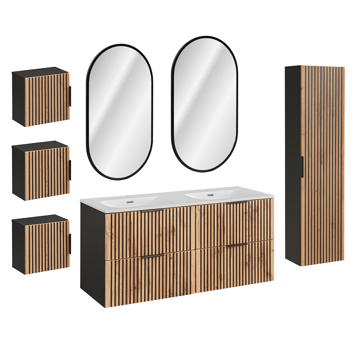 Gaia_bois_noir_pack_120cm_encastree_3_armoires_miroir_2