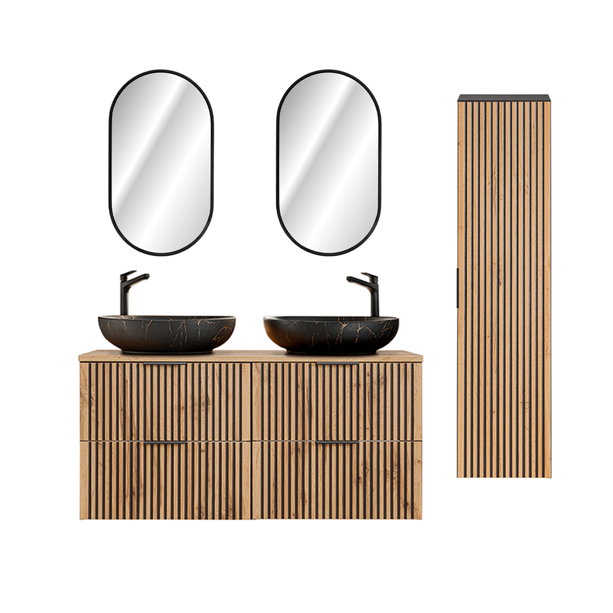Gaia_bois_noir_pack_120cm_miroir_2