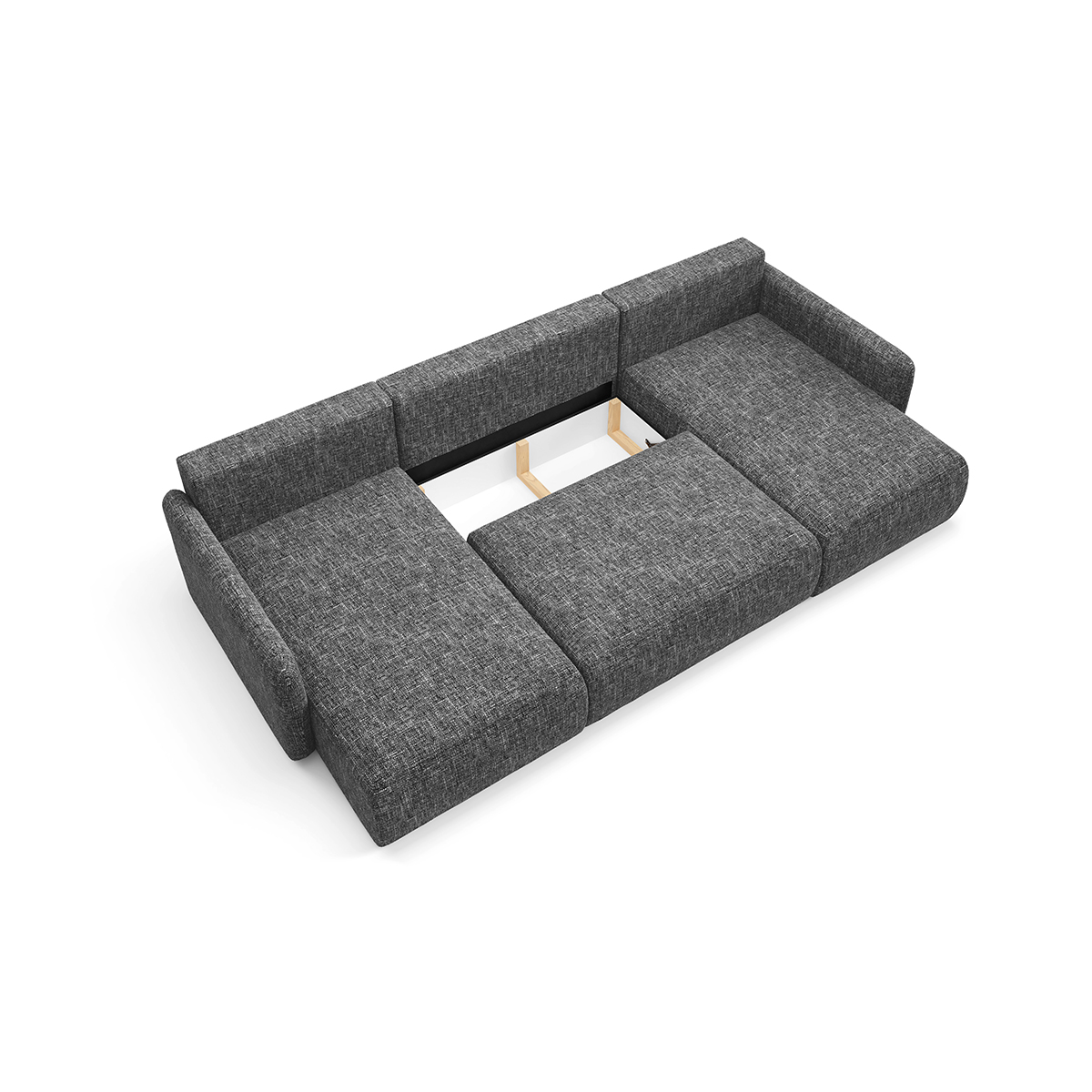 Canapé_U_convertible_4_places_avec_coffre_Lazare_Gris_foncé_5