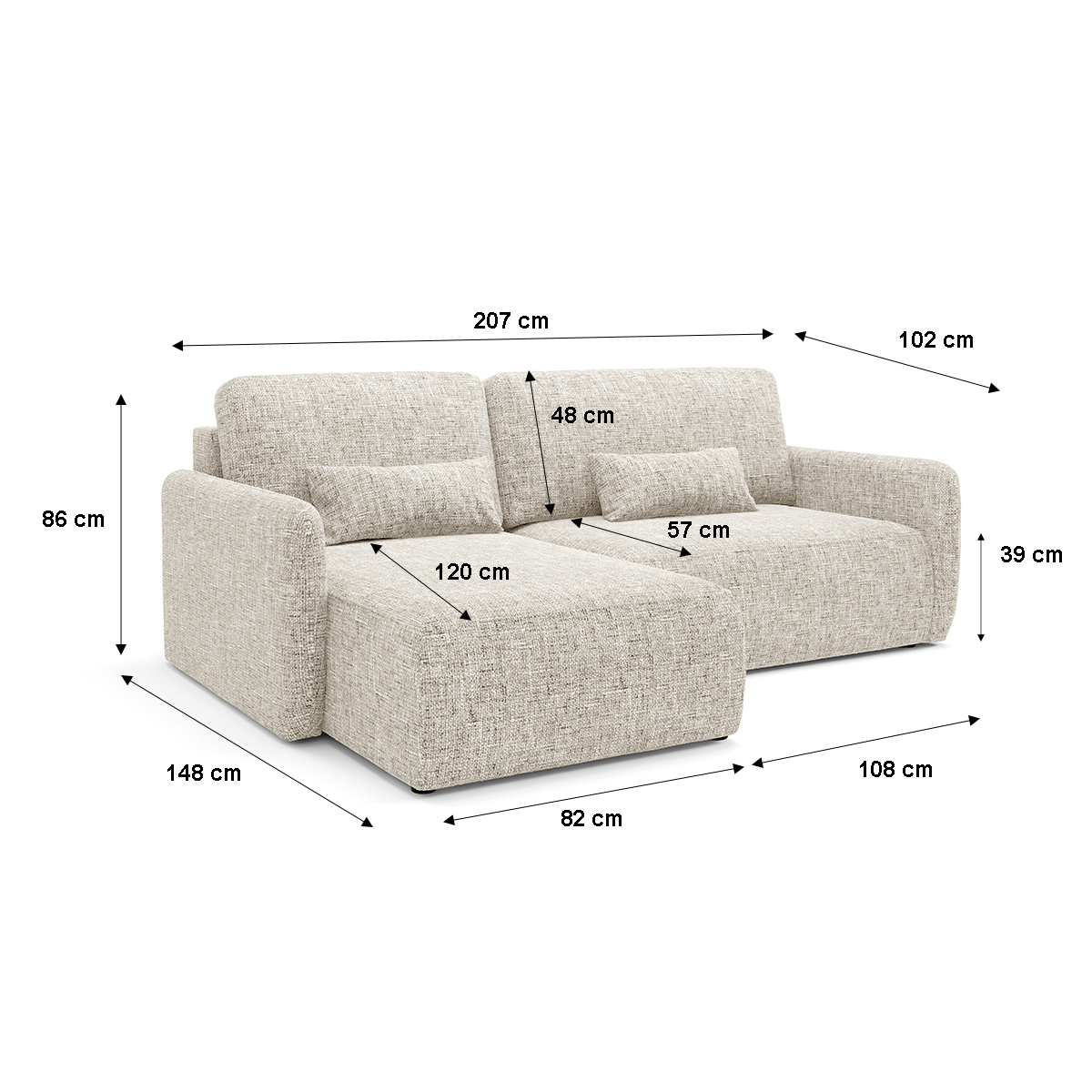 Canapé_dangle_réversible_et_convertible_3_places_avec_coffre_Lazare_Gris_clair_7_dimensions_ok