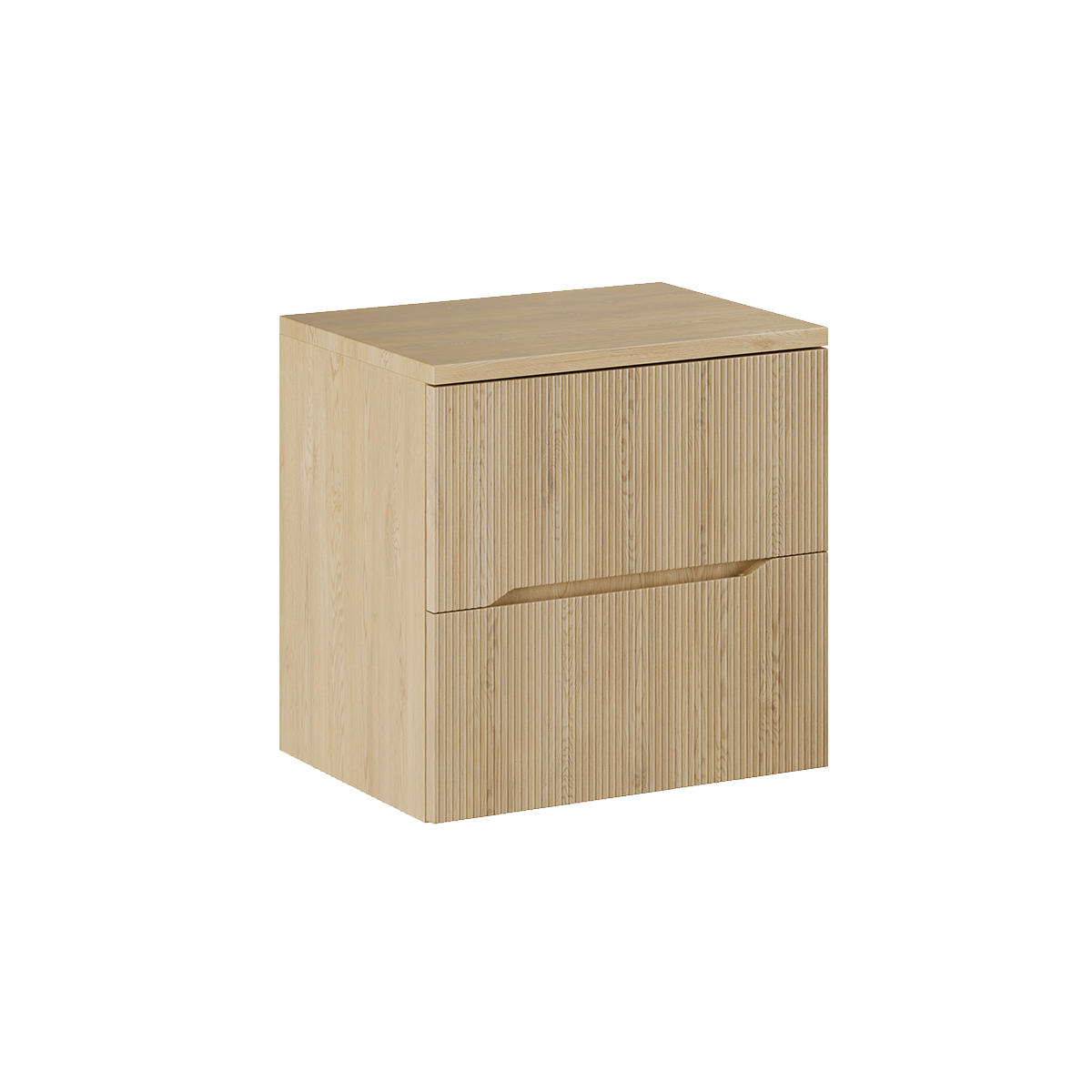 Meuble sous-vasque 60cm plan de toilette Isaline Bois