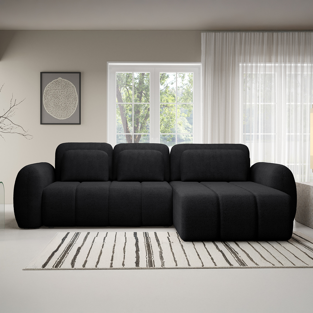 Canapé_angle_convertible_reversible_3_places_avec_coffre_Cesar_Noir_2