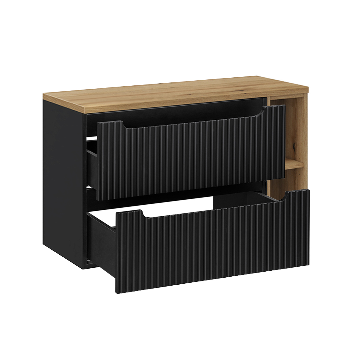 Riva_noir_100cm_niches_sous_vasque_tiroirs_2