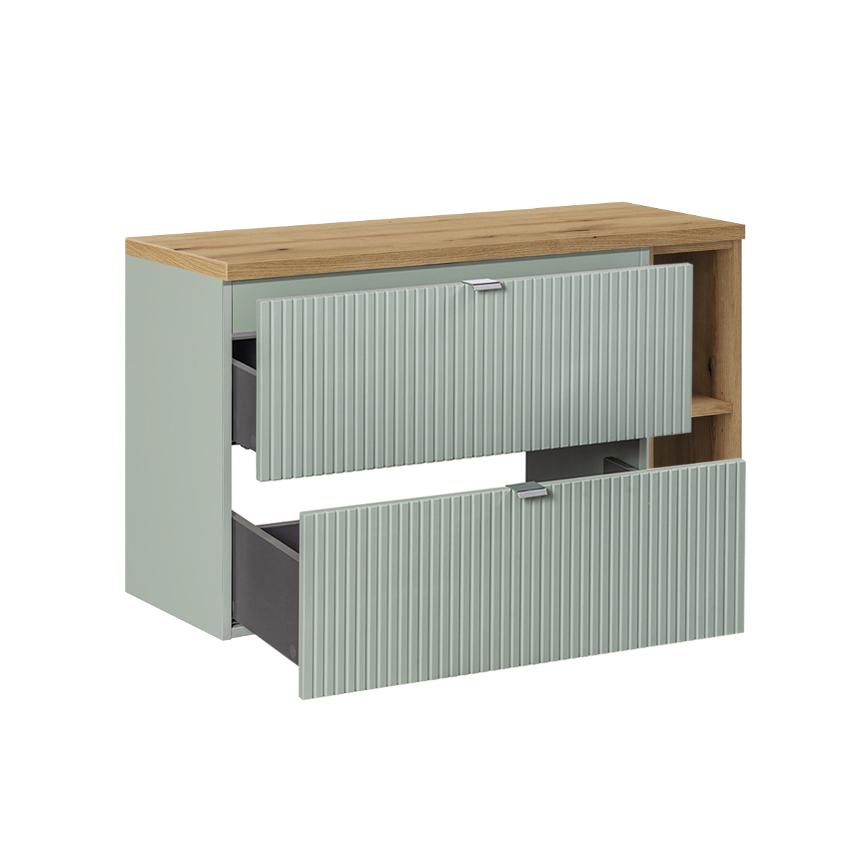 Jade_vert_bois_100cm_niches_sous_vasque_tiroirs_2