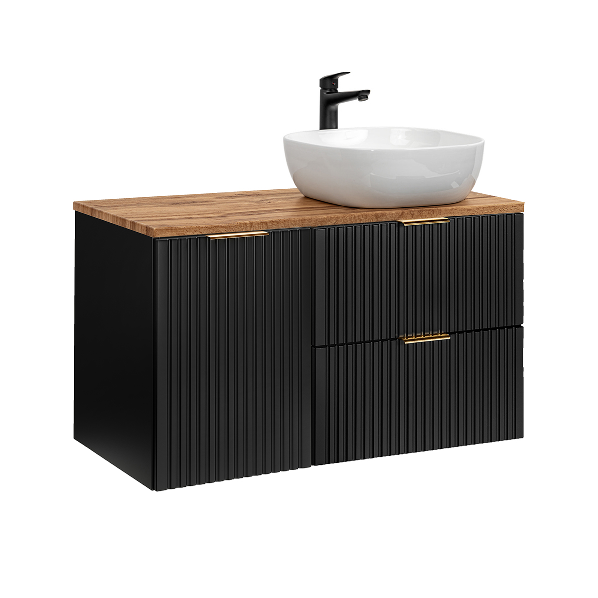 Adriel_noir_bois_100cm_panier_linge_simple_vasque_2