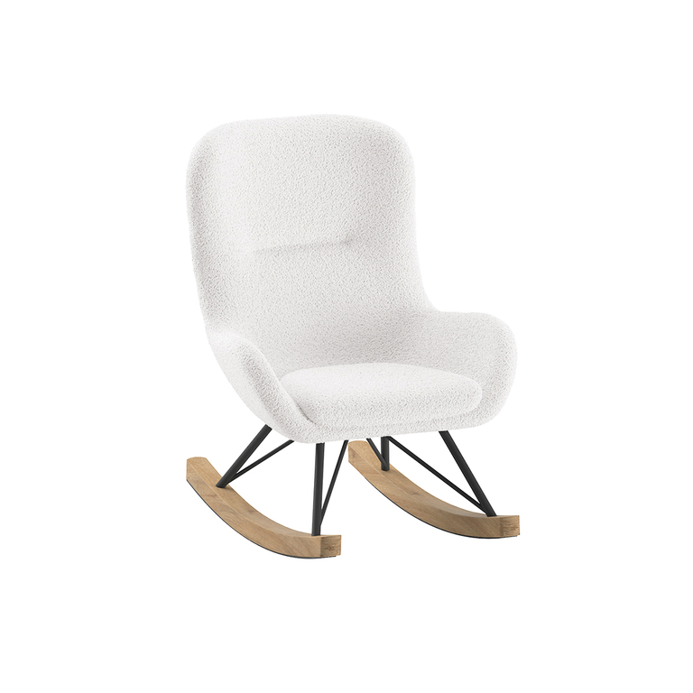 Mini fauteuil à bascule Vipack Rocky Blanc