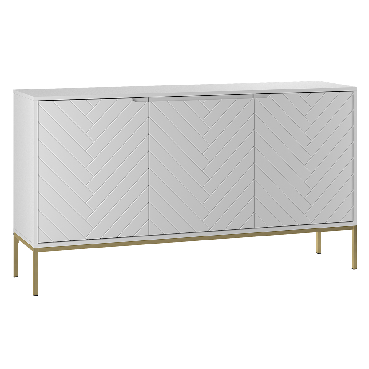 Buffet 3 portes Daria Blanc