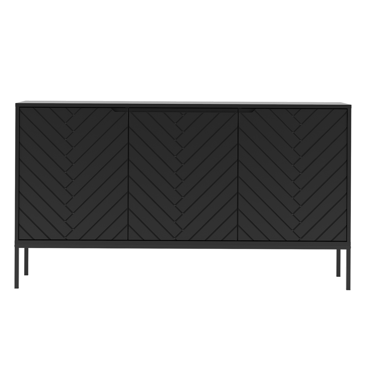 petits-meubles_Buffet_3_portes_Daria_noir_2