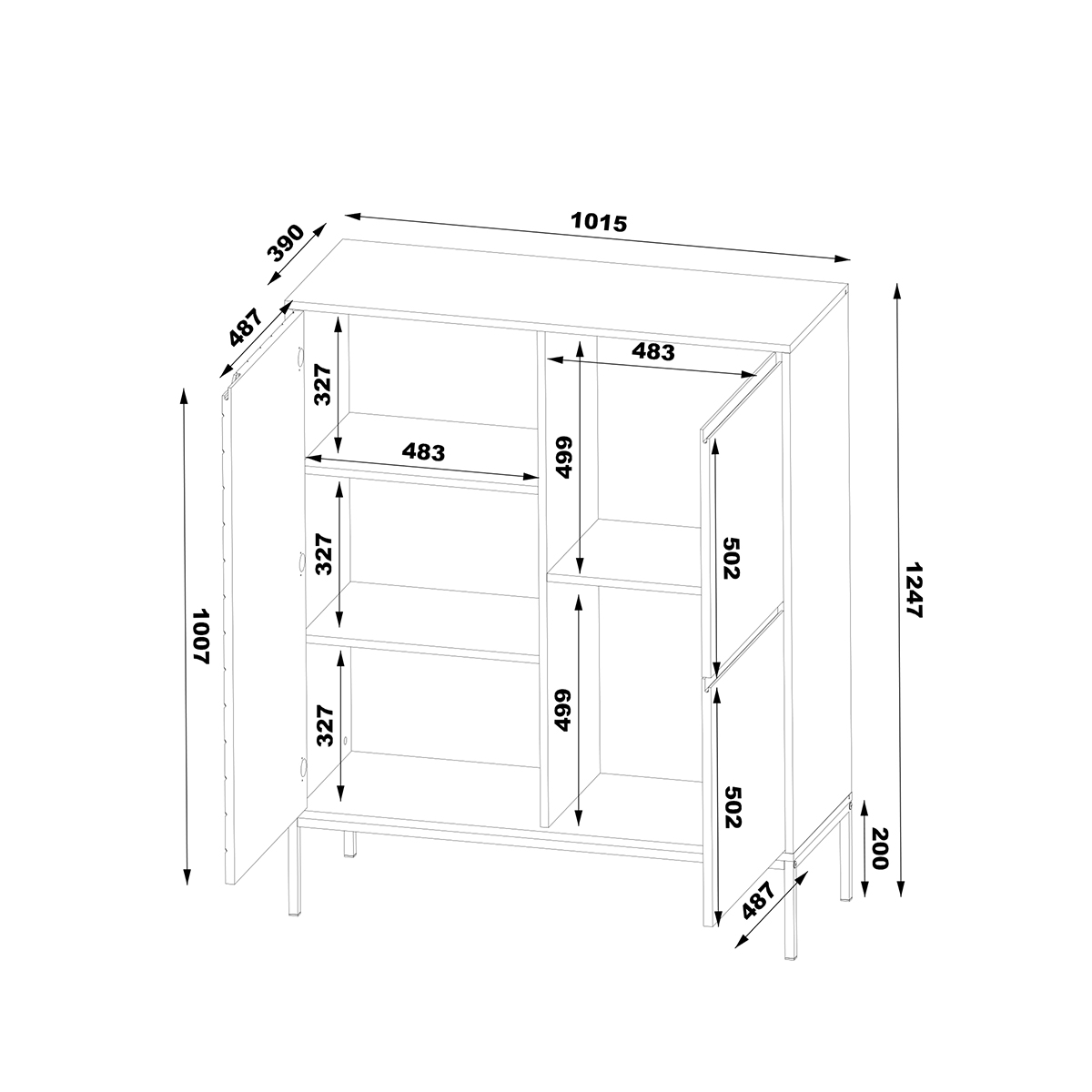 petits-meubles_Buffet_haut_3_portes_Daria_cachemire_5