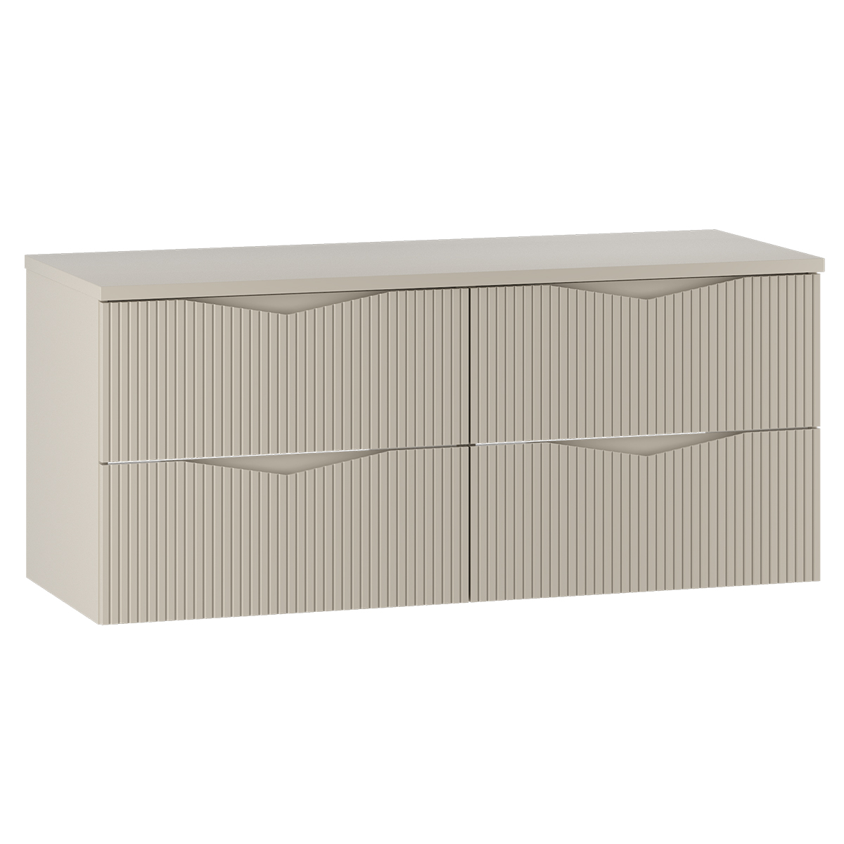 Meuble sous-vasque 120cm plan de toilette Tao Cachemire