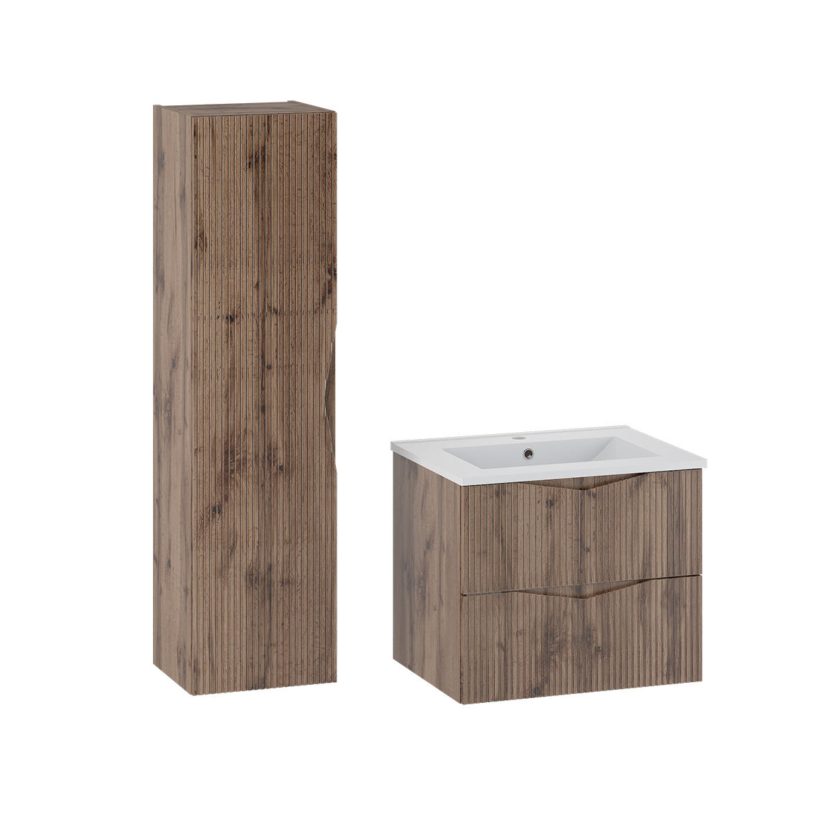 Petits-Meubles_Tao_Ensemble_meuble_simple_vasque_encastrée_60cm_et_colonne_Bois_1