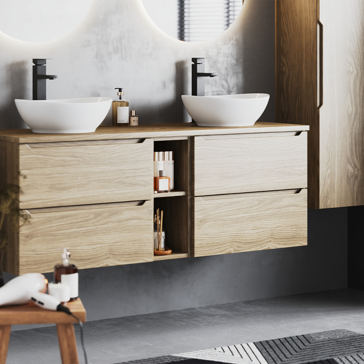 Petits-Meubles_Viggo_Meuble_double_vasque_140cm_2_niches_Bois_4