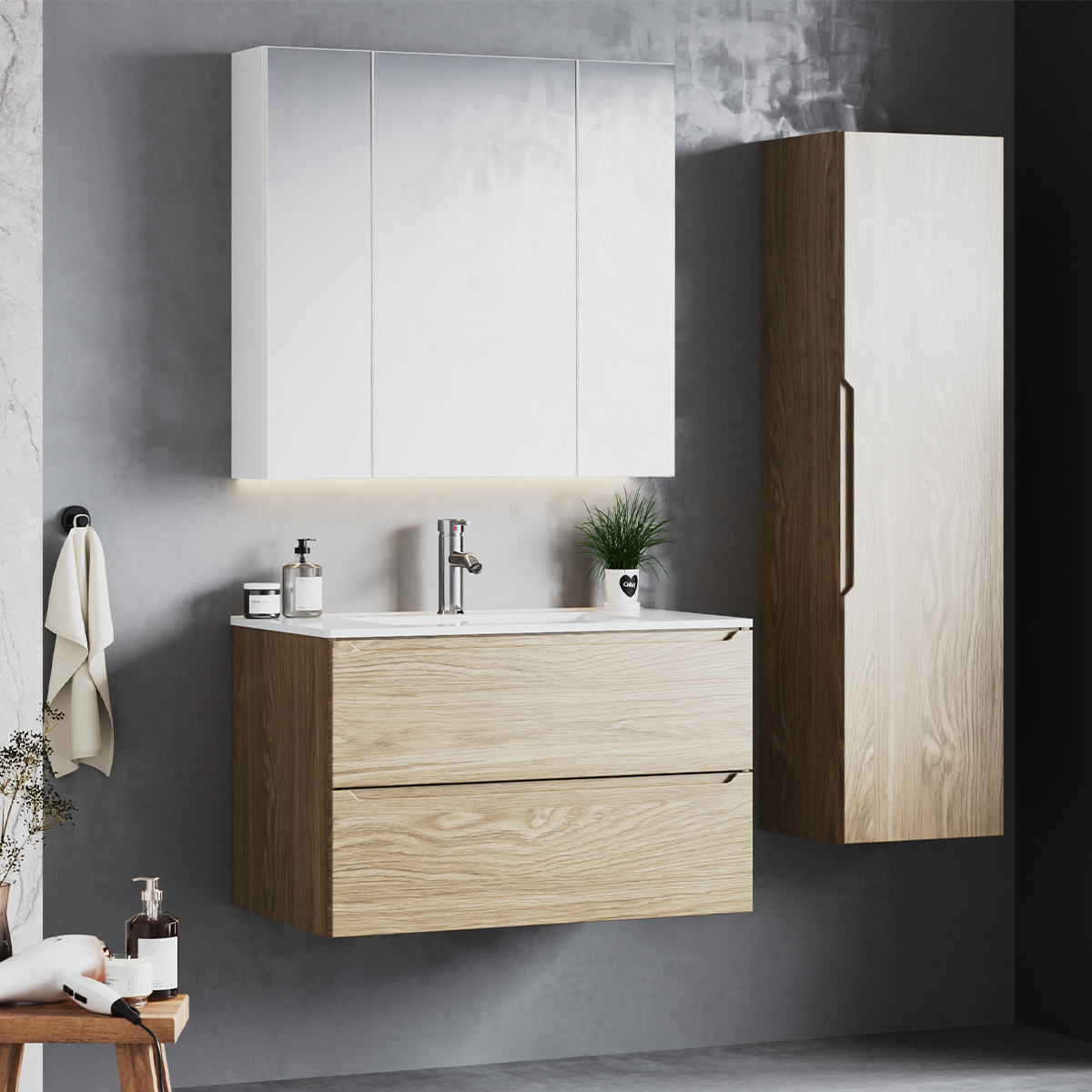 Petits-Meubles_Viggo_Meuble_simple_vasque_encastrée_80cm_Bois_4