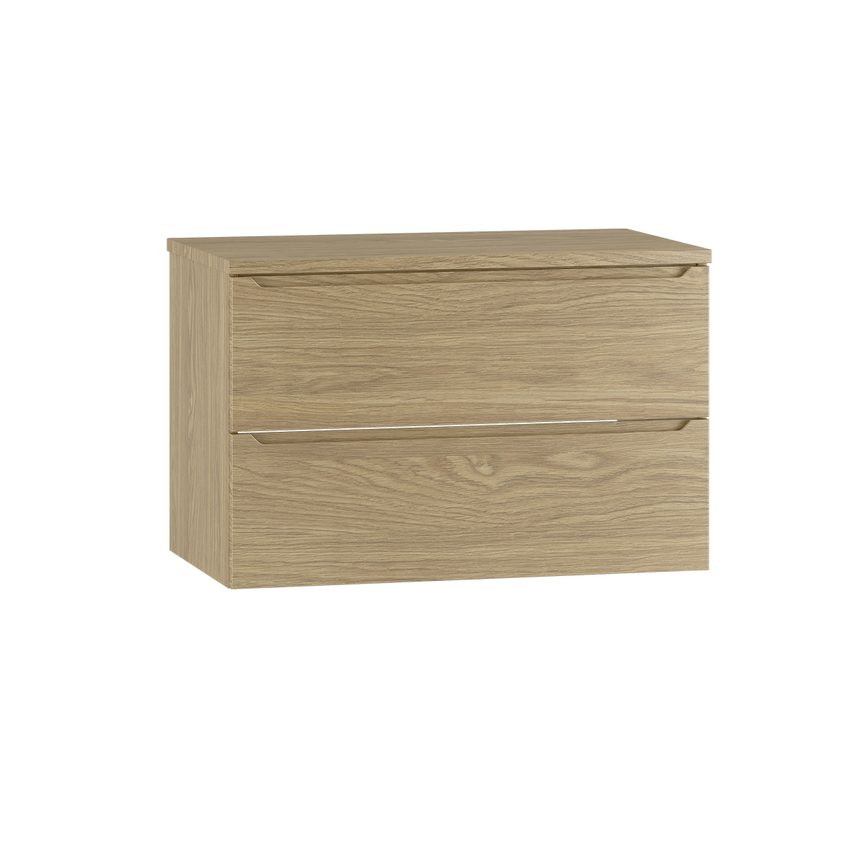 Meuble sous-vasque 80cm plan de toilette Viggo Bois
