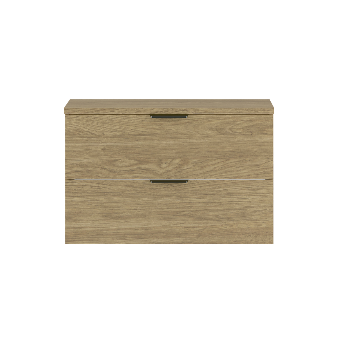 Meuble sous-vasque 80cm plan de toilette Astrid Bois