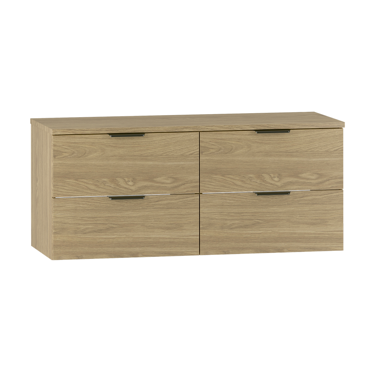 Meuble sous-vasque 120cm plan de toilette Astrid Bois