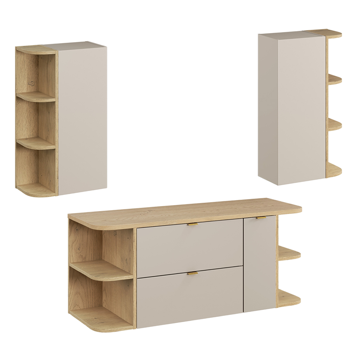 Azel_cachemire_bois_salle_de_bain_pack_colonne_murale_120cm_meuble_sous_vasque_niche_ronde_porte_2