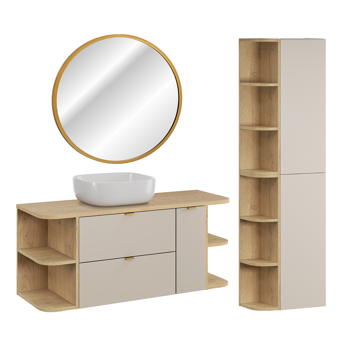 Azel_cachemire_bois_salle_de_bain_pack_colonne_murale_120cm_meuble_simple_vasque_niche_ronde_porte_miroir_1