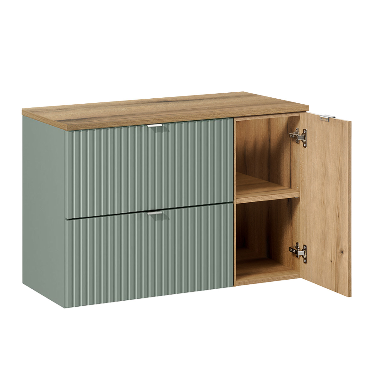 jade_vert_salle_de_bain_90cm_meuble_sous_vasque_tiroir_lateral_2