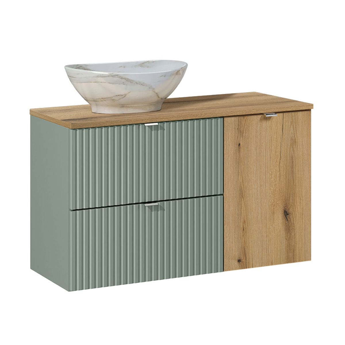 jade_vert_salle_de_bain_100cm_meuble_simple_vasque_panier_a_linge_vasque_effet_marbre_1