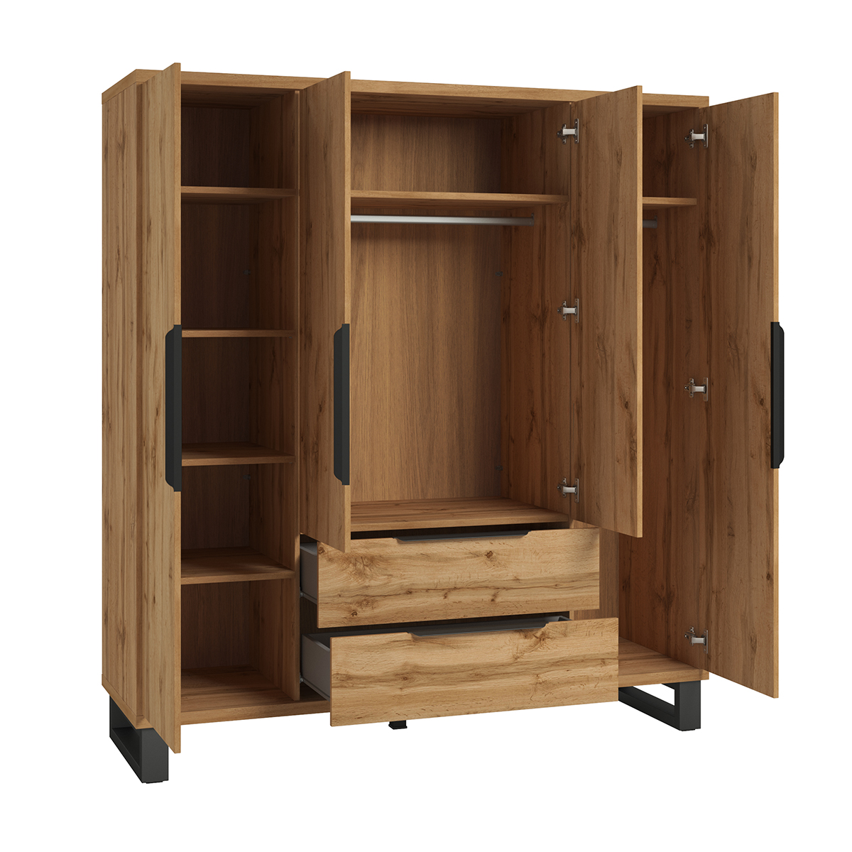 Hvt_Eden_bois_noir_armoire_4portes_2