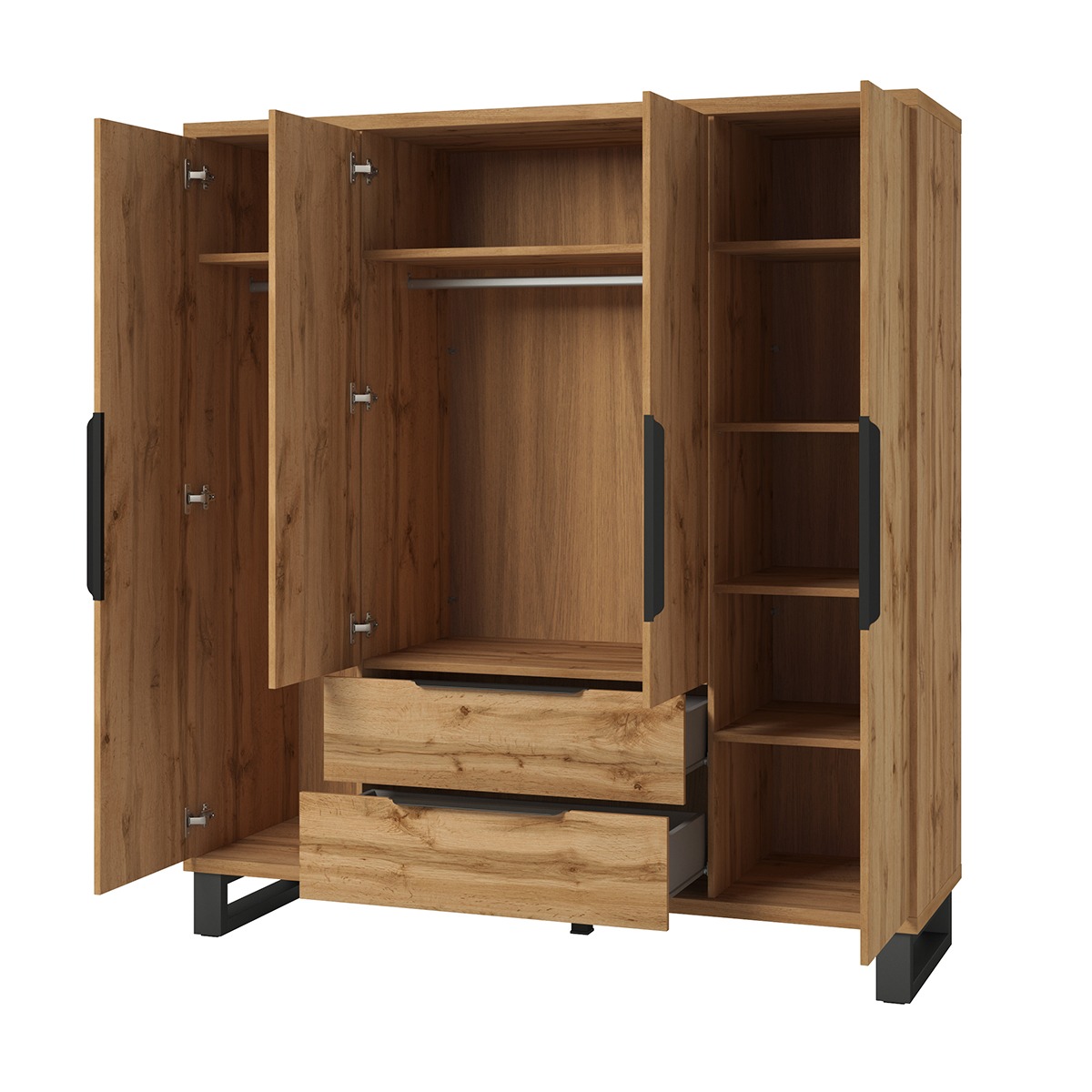 Hvt_Eden_bois_noir_armoire_4portes_2