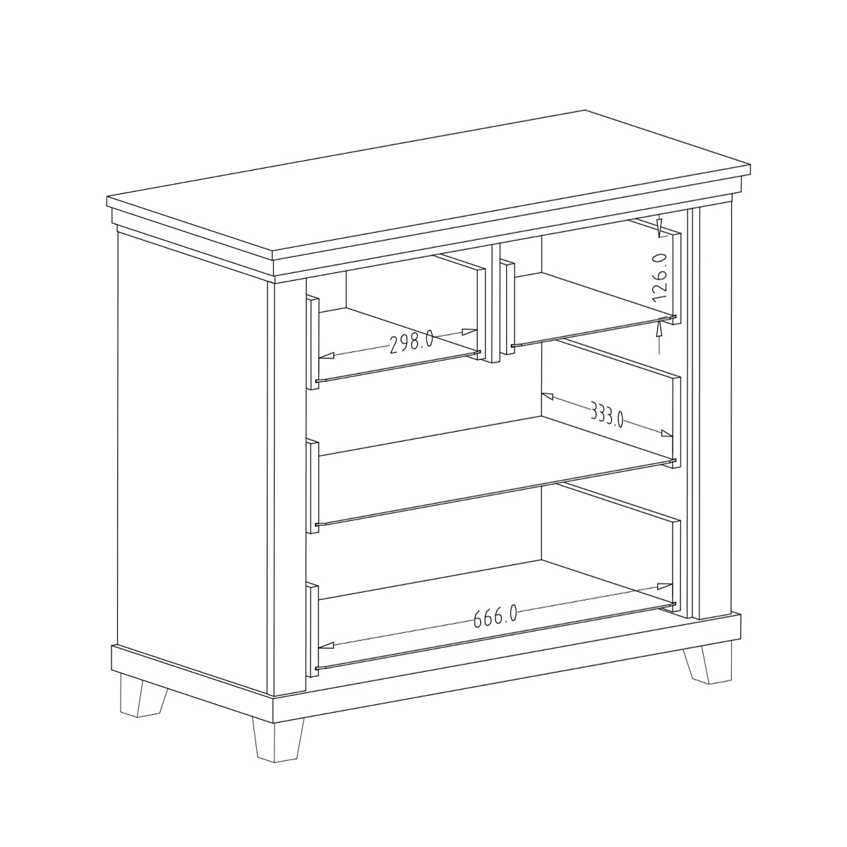 Hvt_Martin_vert_bois_commode_4tiroirs_dimensions_2