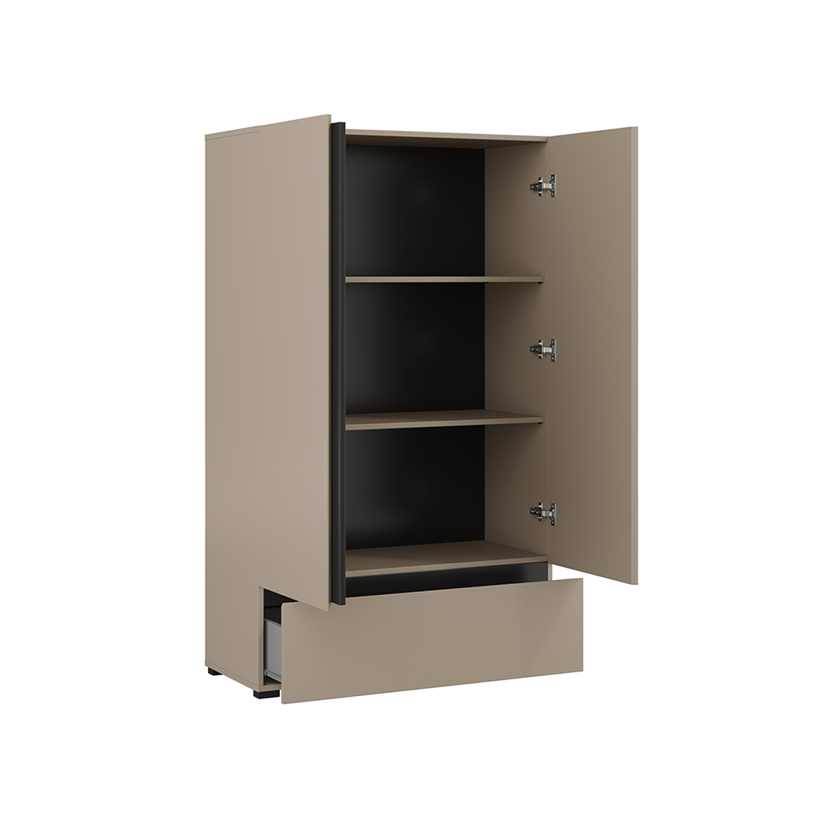 Hvt_Lilia_taupe_petite_armoire_2portes_2