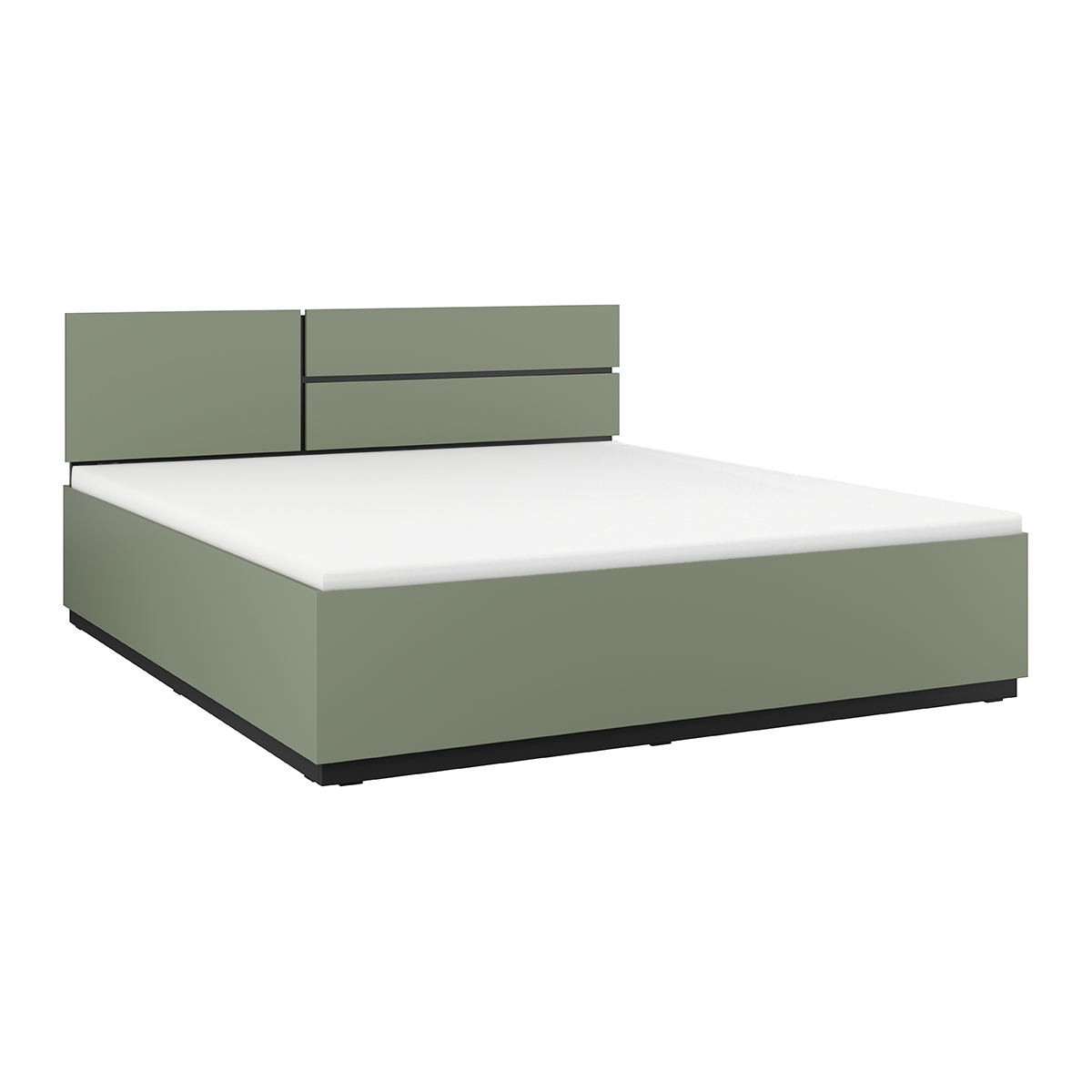 Lit 180x200 sommier inclus Lilia Vert
