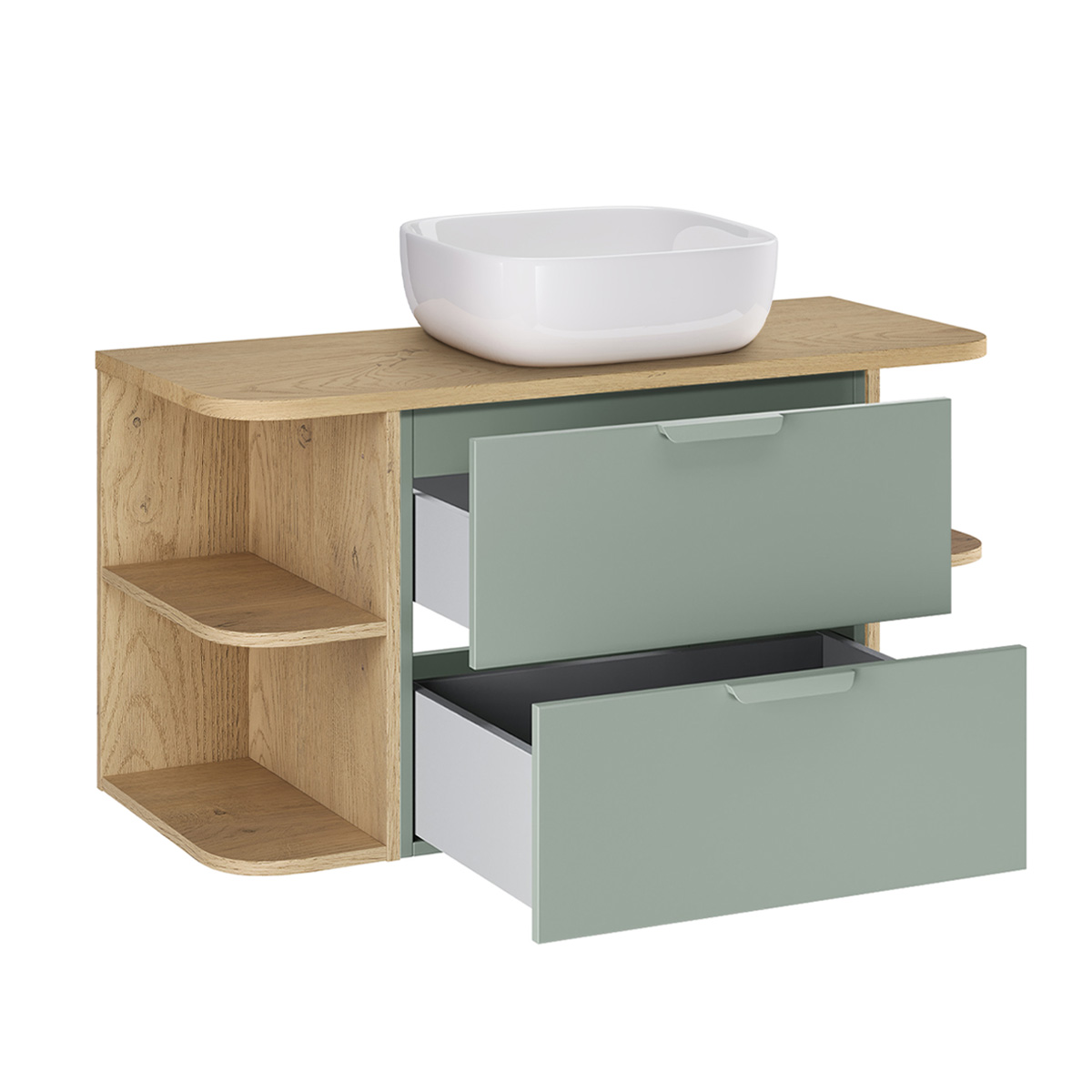 Oria_vert_salle_de_bain_arrondie_meuble_simple_vasque_100cm_2