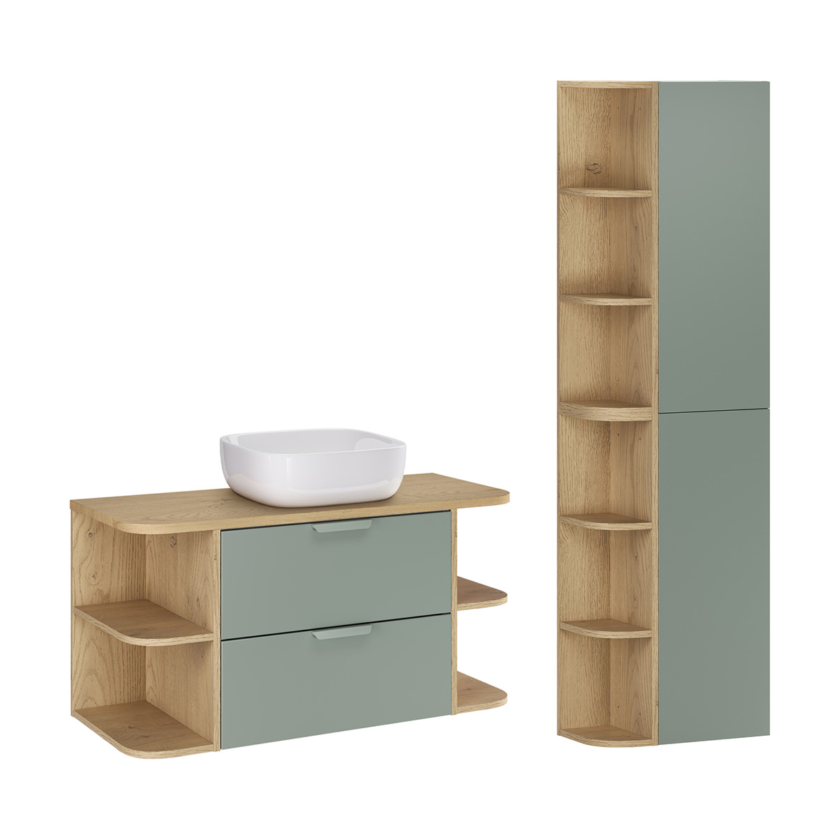 Oria_vert_salle_de_bain_pack_arrondie_meuble_simple_vasque_100cm_1
