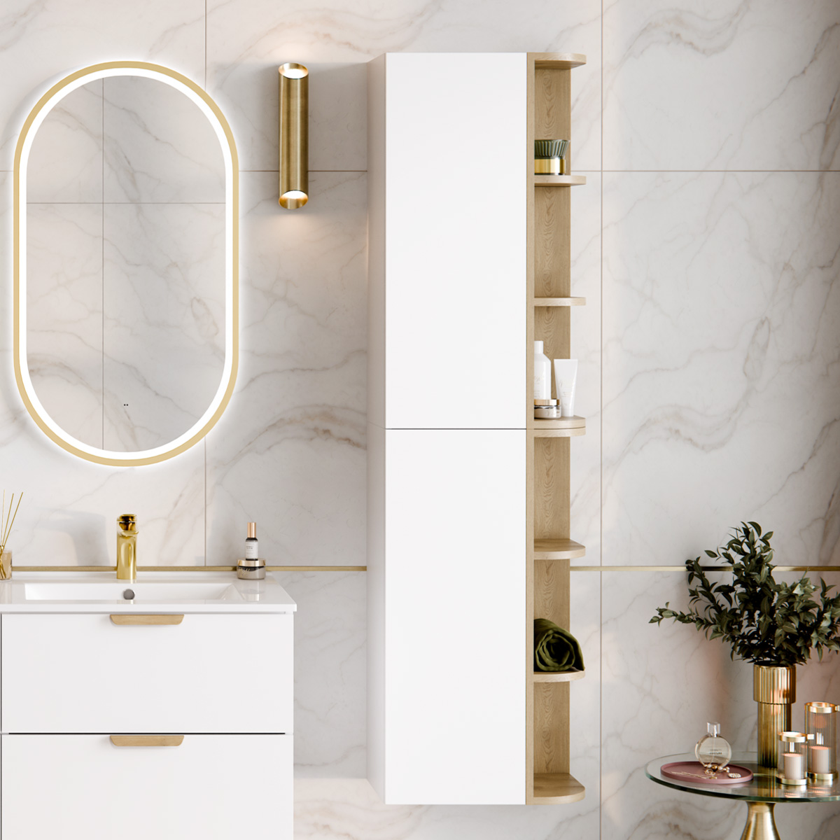 Oria_blanc_salle_de_bain_colonne_murale_niches_arrondies_6