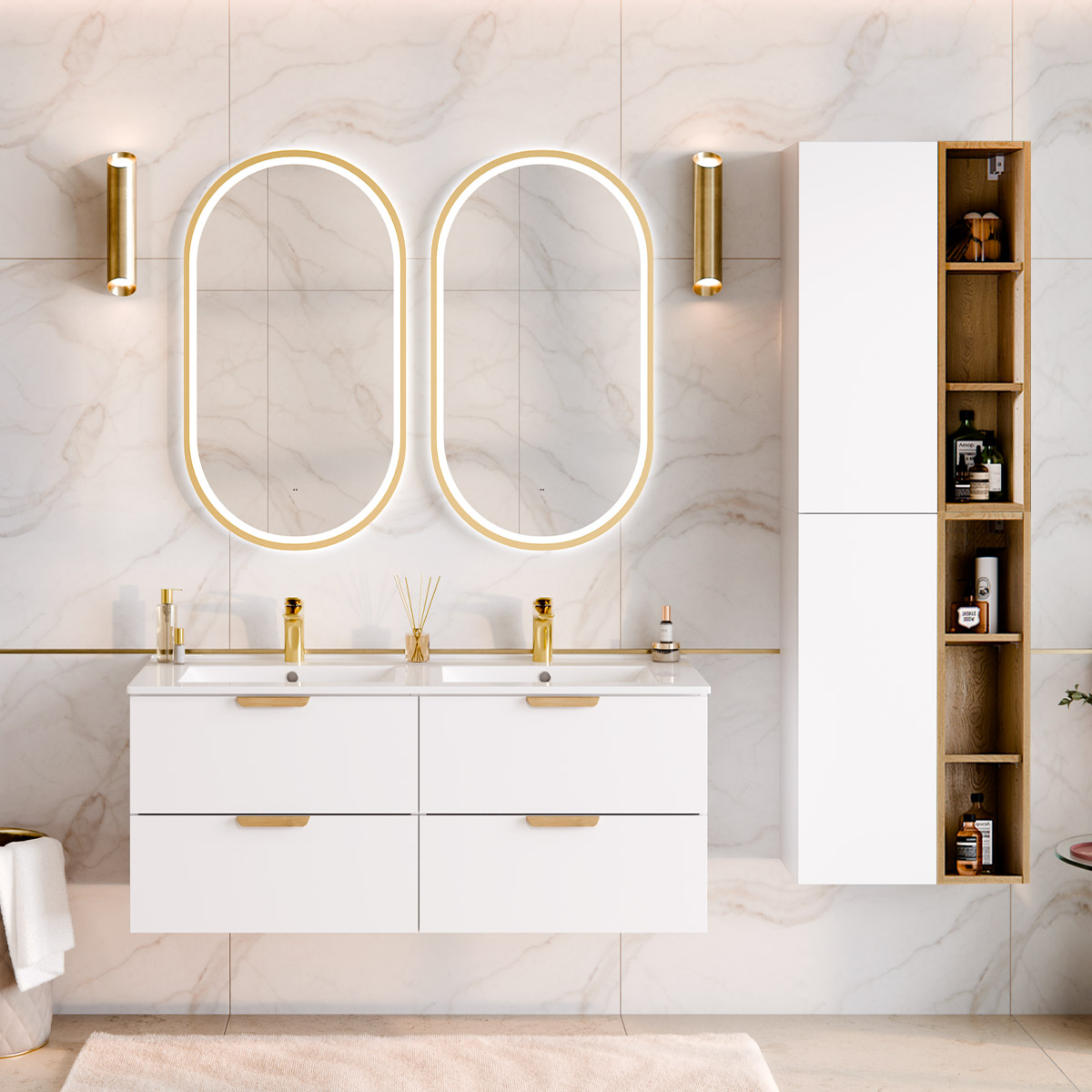 Oria_blanc_salle_de_bain_pack_meuble_double_vasque_encastree_120cm