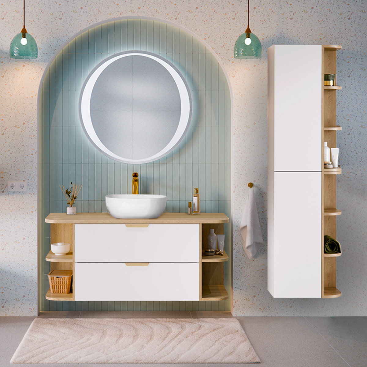 Oria_blanc_salle_de_bain_arrondie_meuble_simple_vasque_120cm_3