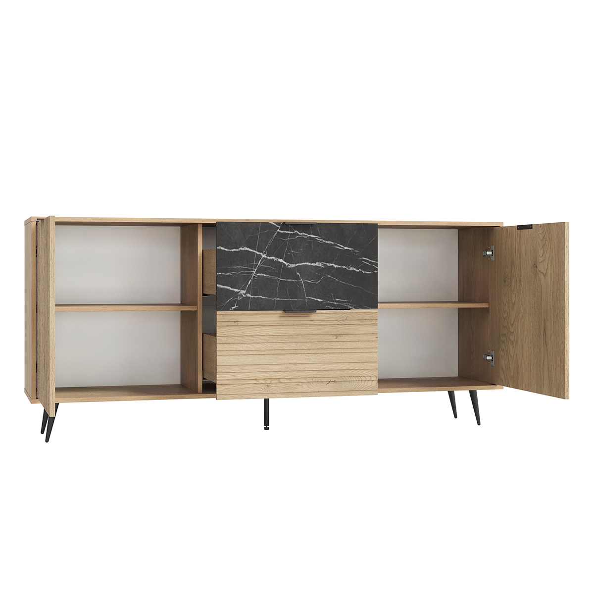 Rtl_Luka_bois_noir_buffet_long_2portes_2