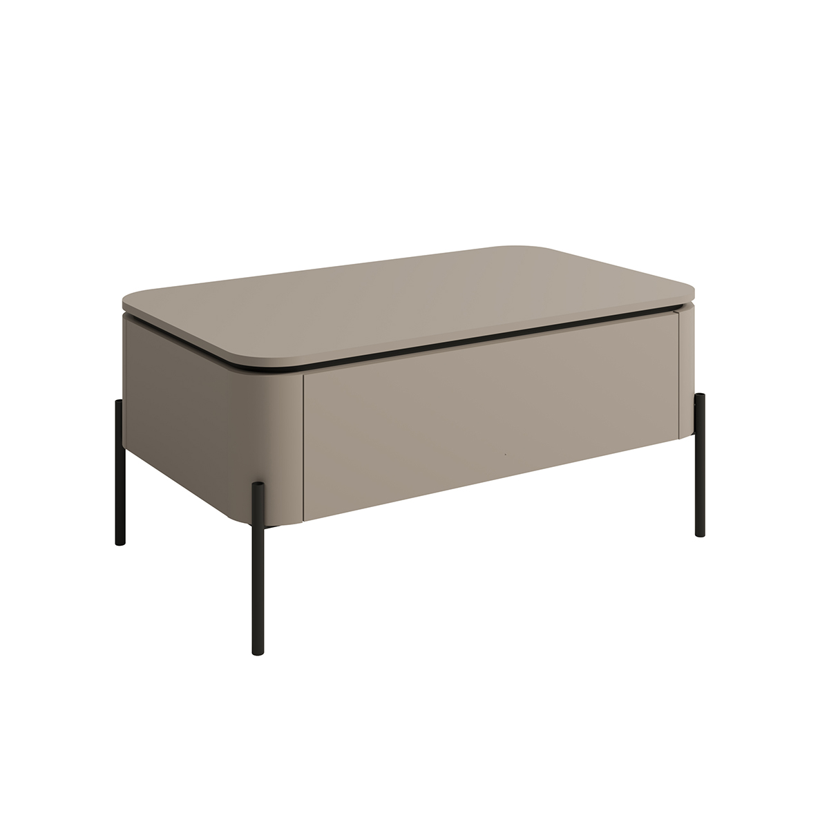 Table basse 1 tiroir Junon Taupe