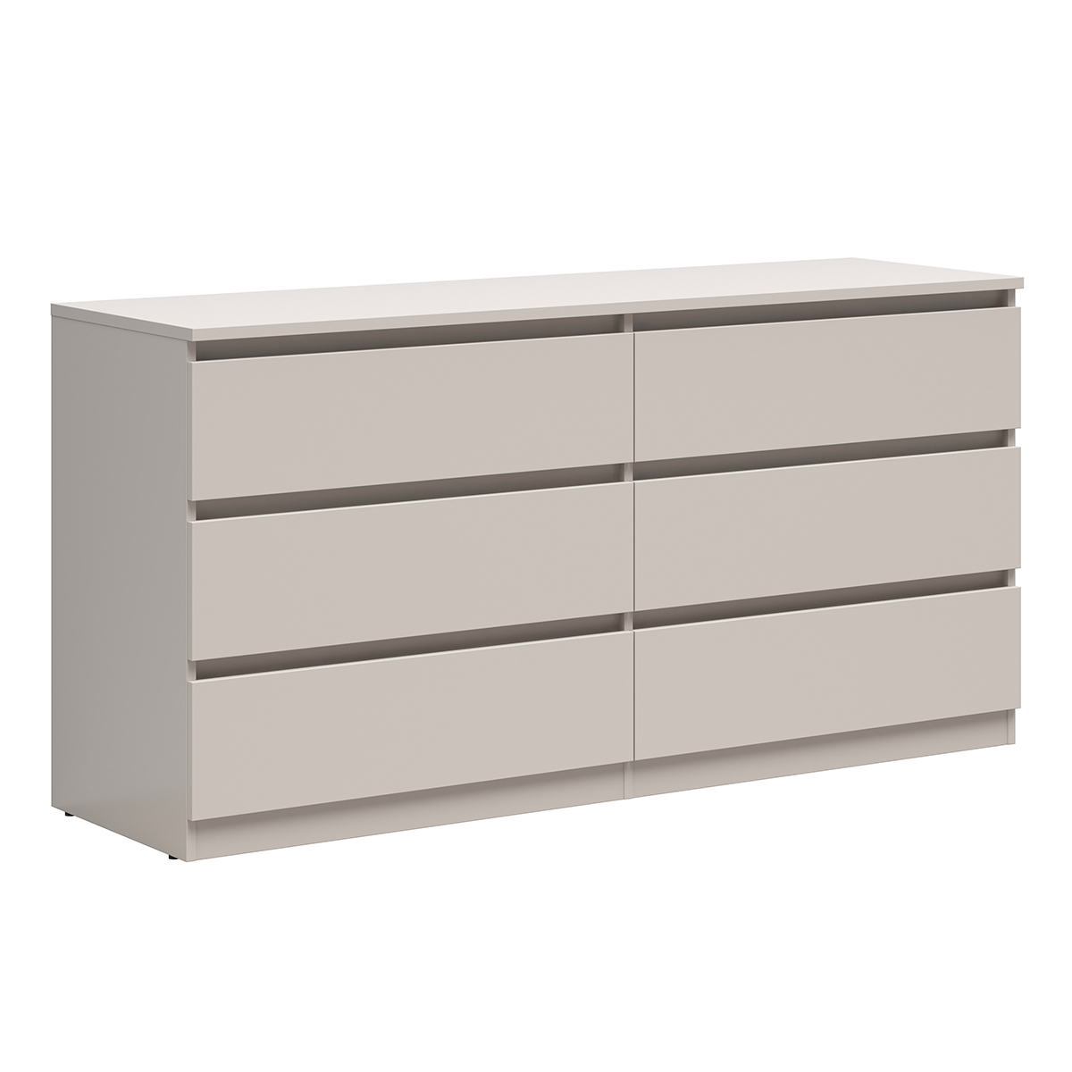 Commode 6 tiroirs Edwin Cachemire