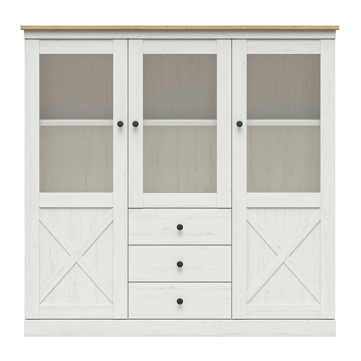 BRW_Victoria_blanc_bois_vaisselier_3portes_3tiroirs_2