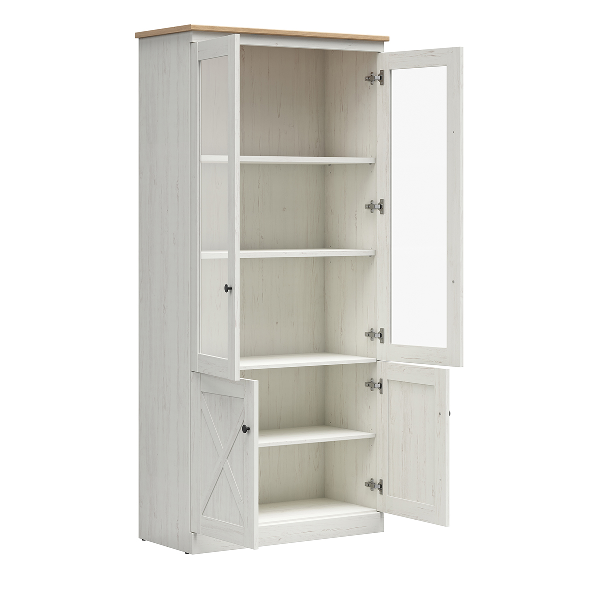 BRW_Victoria_blanc_bois_vaisselier_4portes_3