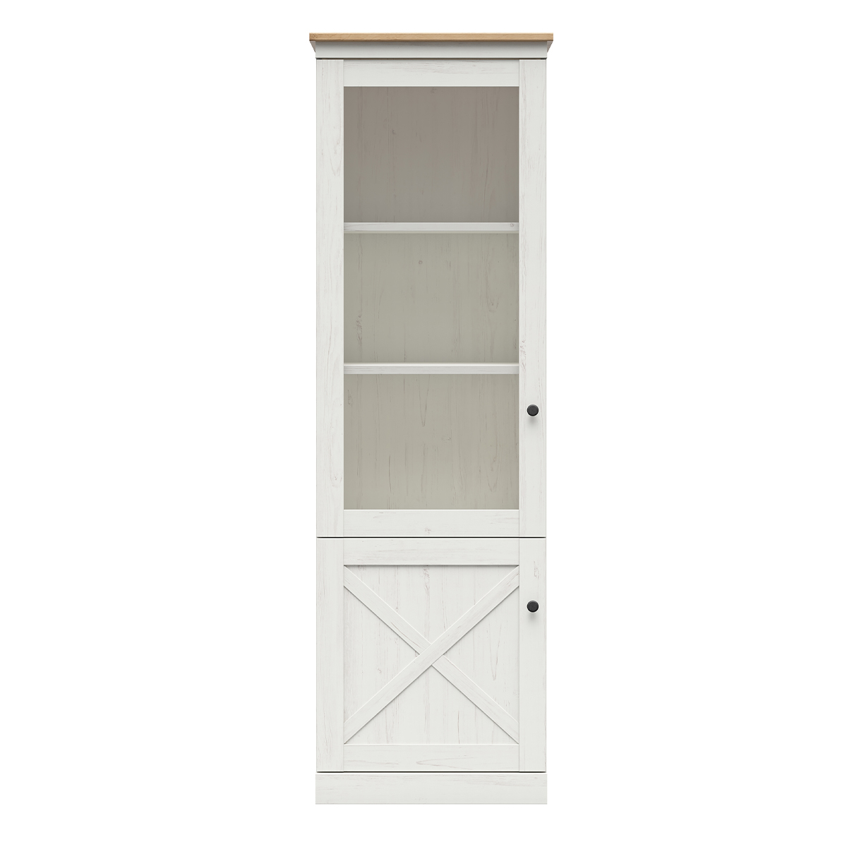 BRW_Victoria_blanc_bois_vitrine_2portes_2